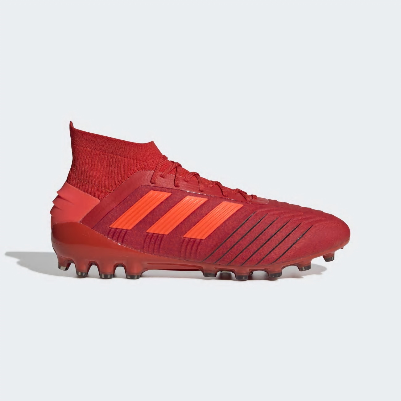 Adidas Predator 19.1 Artificial Grass Férfi Focicipő - Piros [D35798]